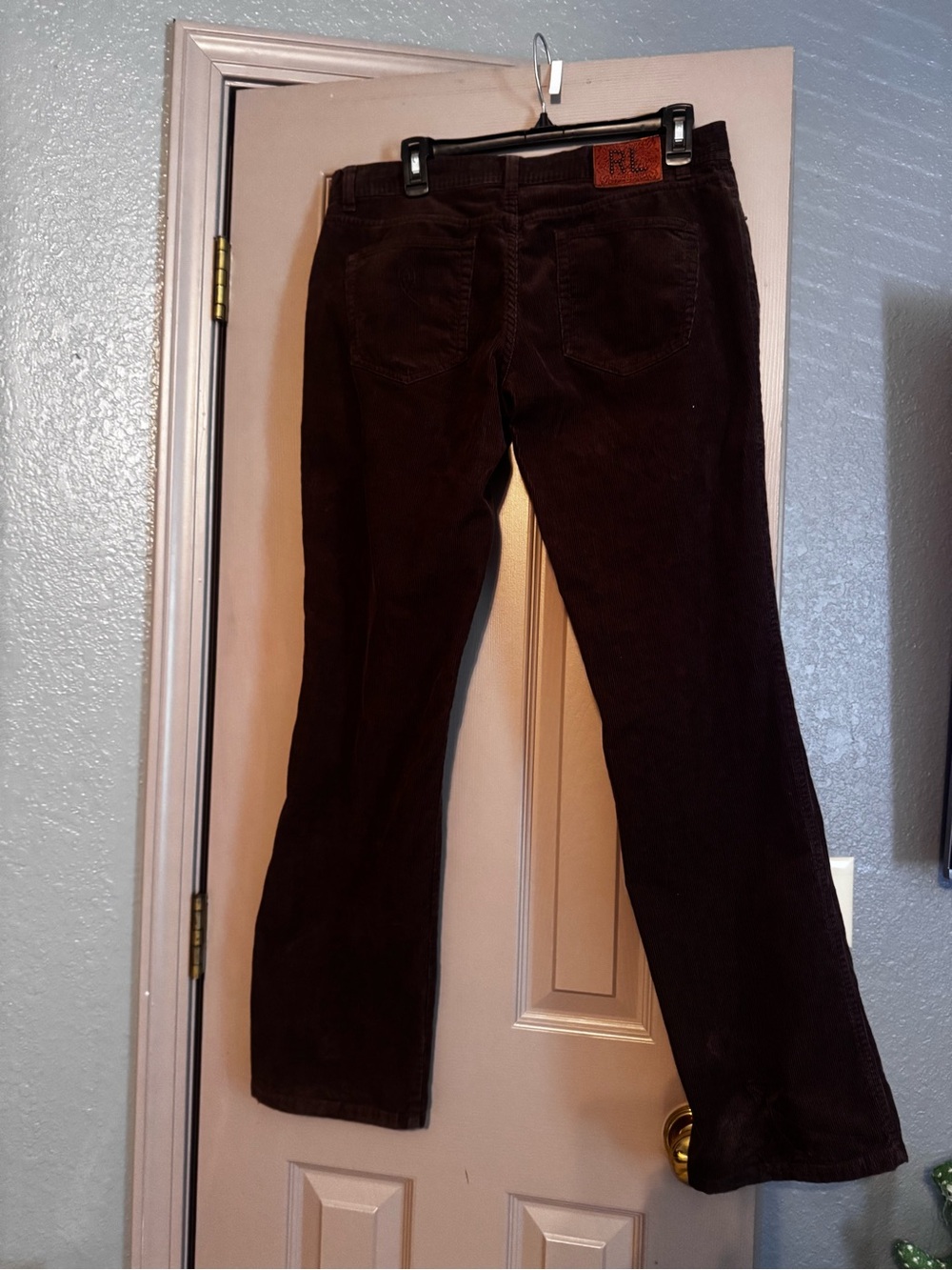 Vintage Ralph Lauren Brown Corduroy straight Leg Jeans